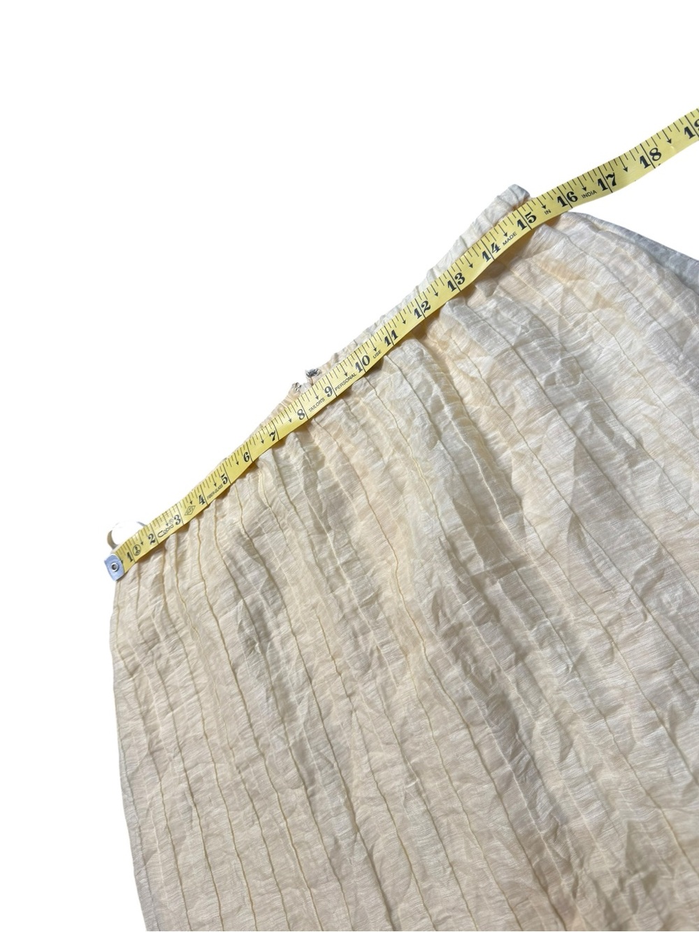 J. Crew Textured Linen-Blend Skirt size 6 CL665 - Picture 10 of 12